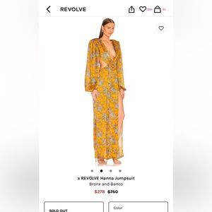 X REVOLVE Hanna Jumpsuit